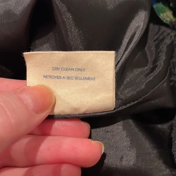 Anthropologie Edme & Esyllte silk watercolor print skirt - Picture 5 of 7